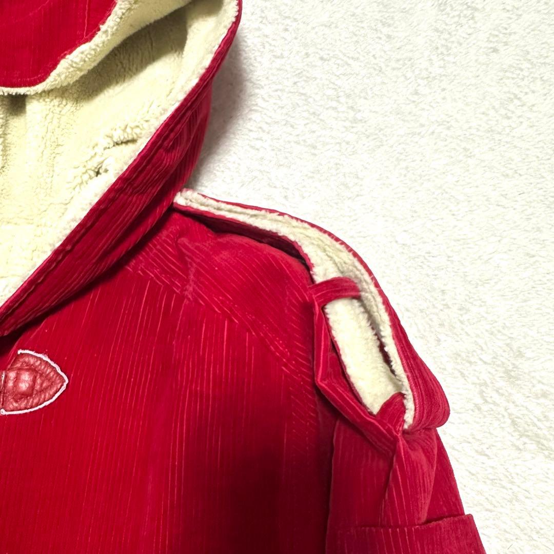 超希少　クリスチャンディオール　DIOR sports ダッフルコート　ボア　赤