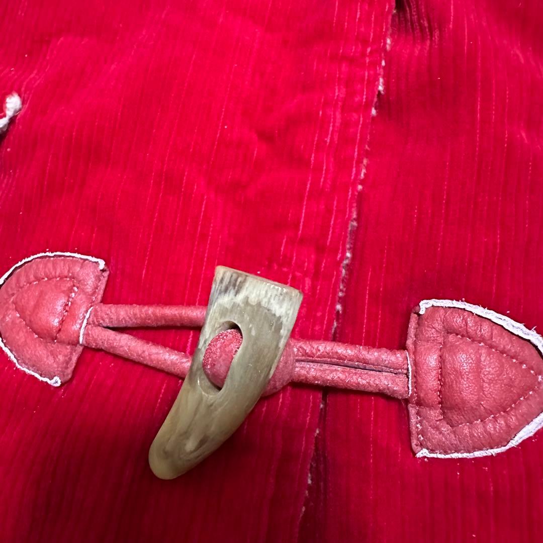 超希少　クリスチャンディオール　DIOR sports ダッフルコート　ボア　赤