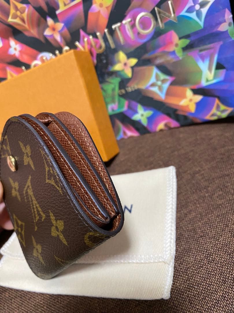 ルイヴィトン　モノグラム ポルトモネ・グゼ　コース