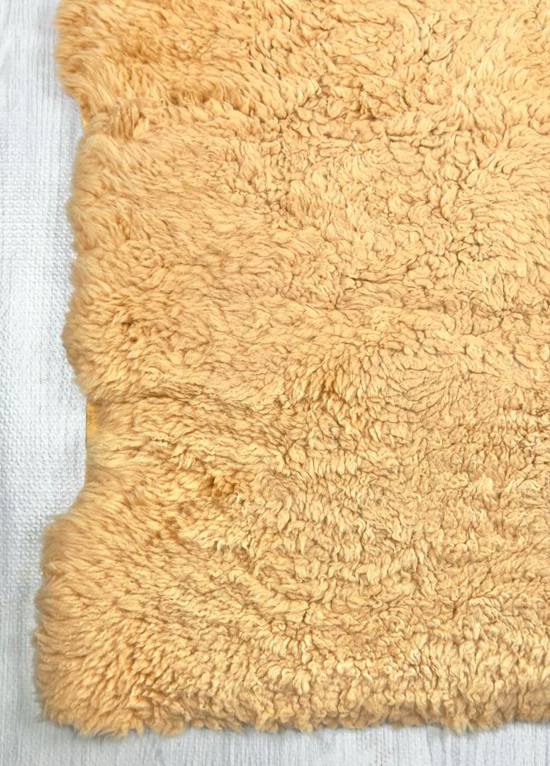 一点物 ニュージーランド産 ムートンラグ 子羊毛 ウールカーペット シープスキン