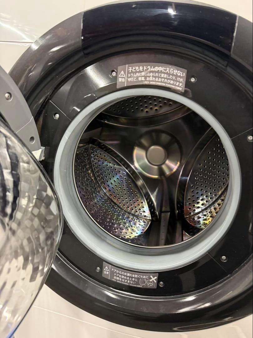 SHARP電気洗濯乾燥機 ES-S7F-WL 2021年製　ドラム式洗濯機
