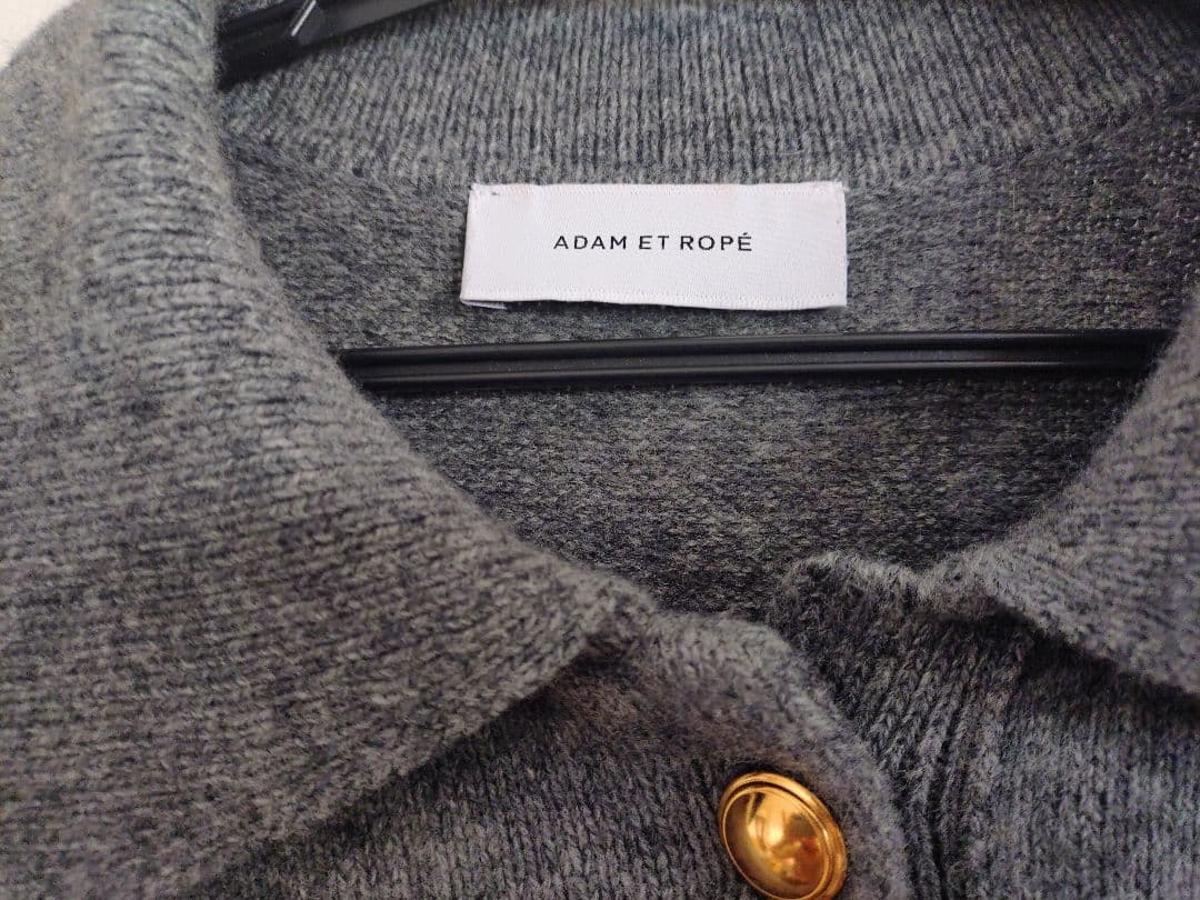 【美品】ADAM ET ROPE' FEMME ポロシャツニットプルオーバー