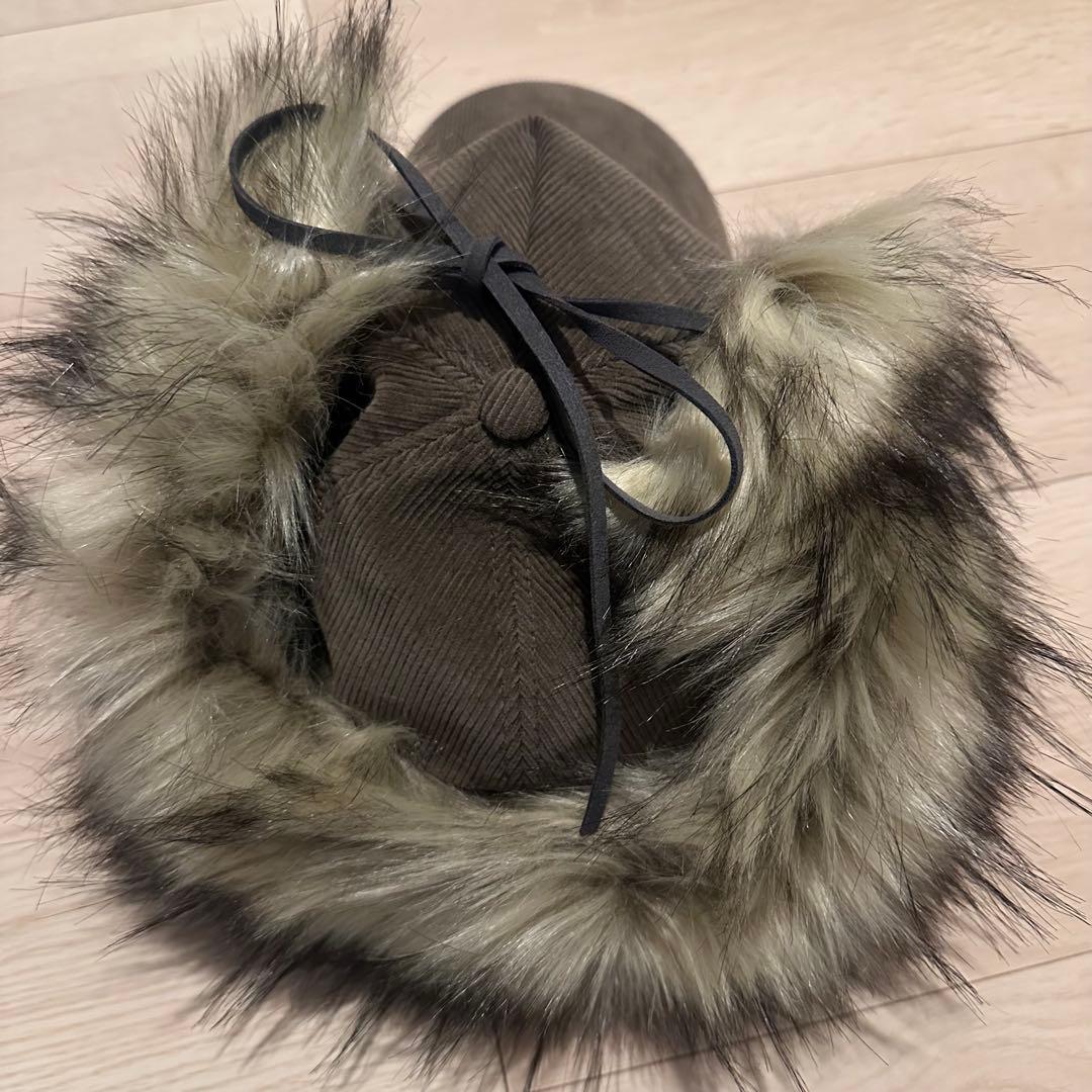 (明日発送可能✨)Open Yy ファー フライトキャップ