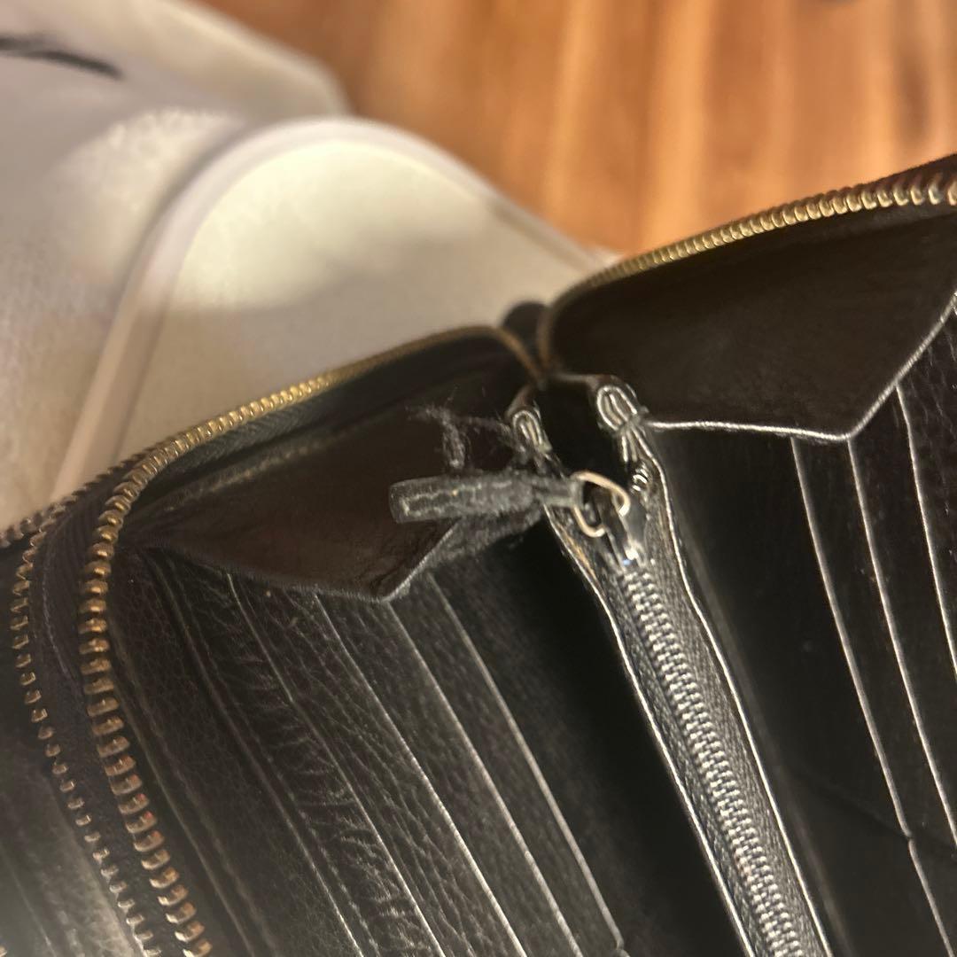 黒*霧様 グッチ 長財布 ダブルファスナー ソーホー トラベルケース早い者勝ちで