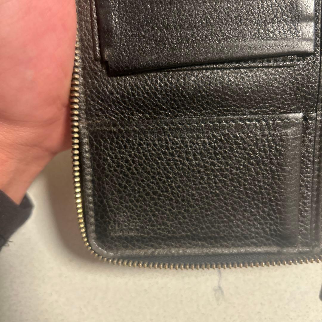 黒*霧様 グッチ 長財布 ダブルファスナー ソーホー トラベルケース早い者勝ちで