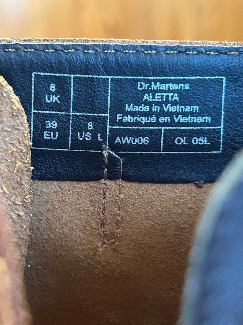 Dr.Marten ドクターマーチン ALETTA レア ベルト ヒール