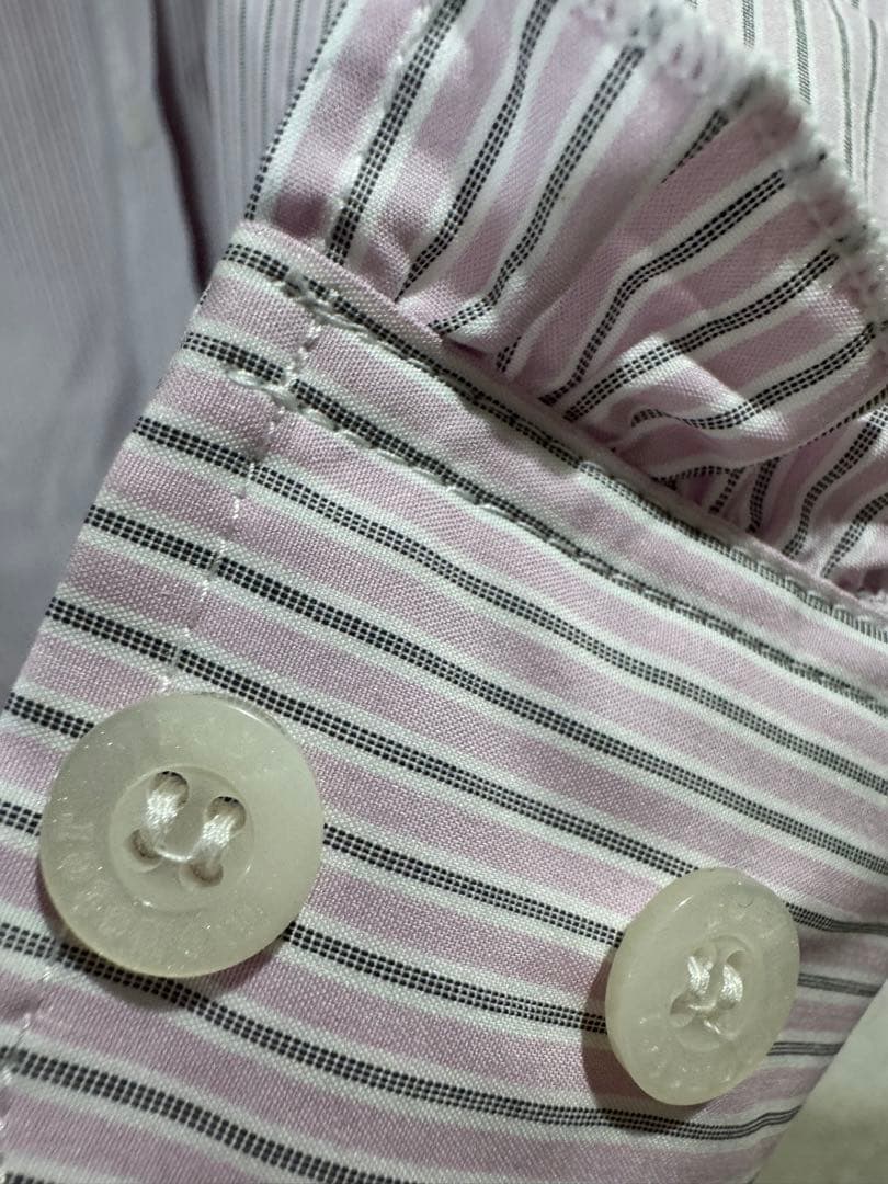 【rosymonster】 ペタルメロウフリルシャツ ピンク