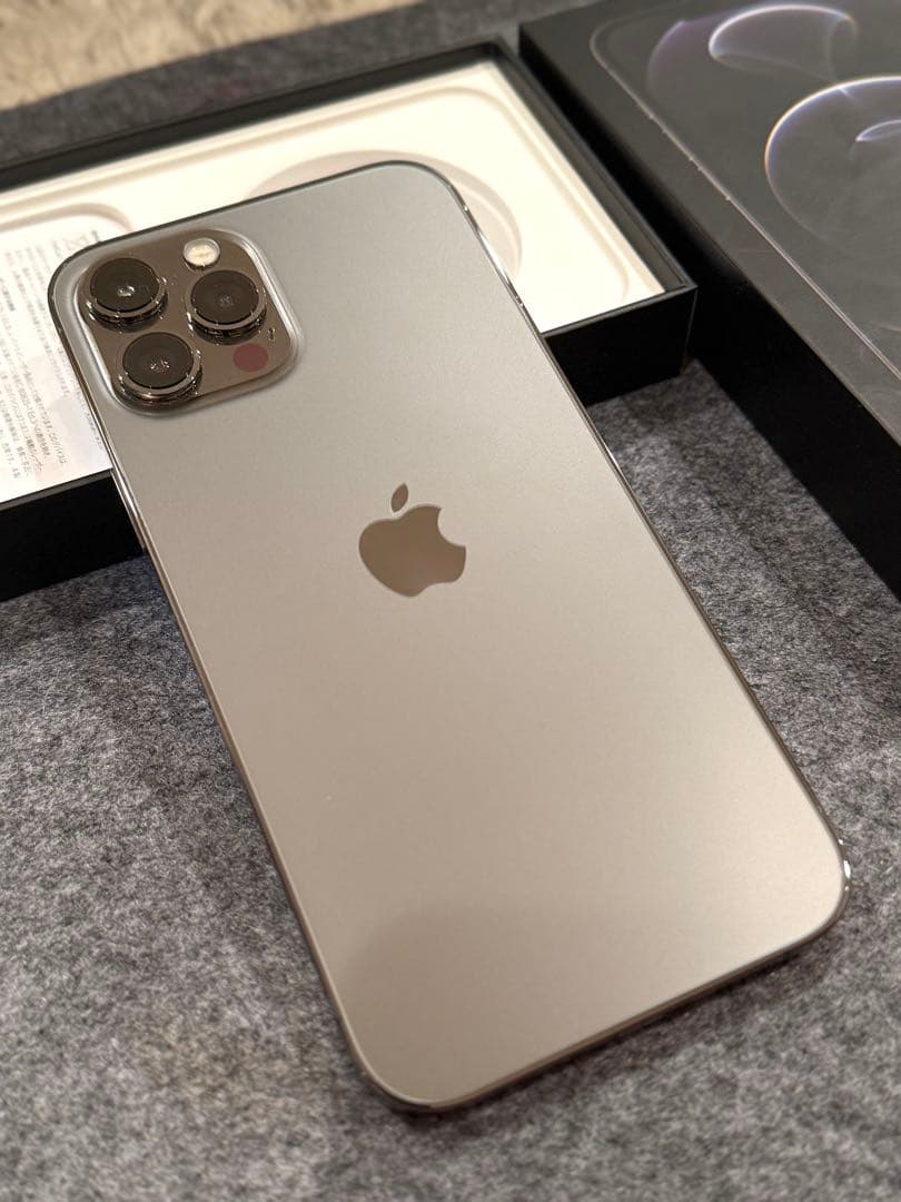 iPhone12 Pro Max 256GB グラファイト SIMロック解除済