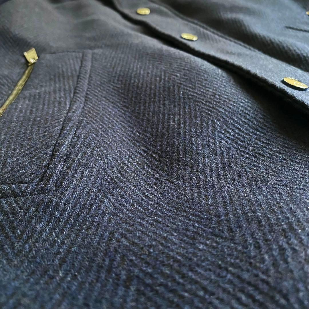 SSS 極上カシミヤ✨ HUGOBOSS ヘリンボーン ジャケット