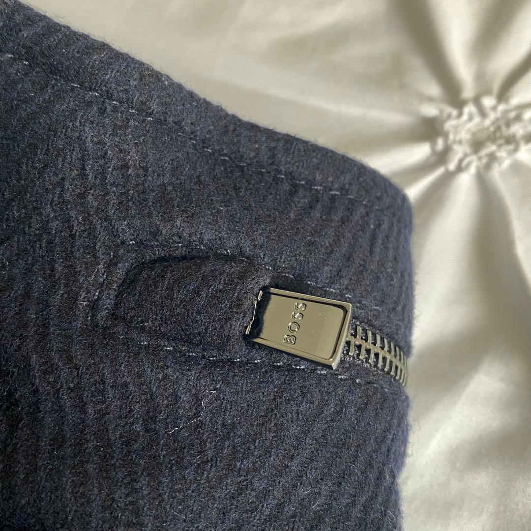 SSS 極上カシミヤ✨ HUGOBOSS ヘリンボーン ジャケット