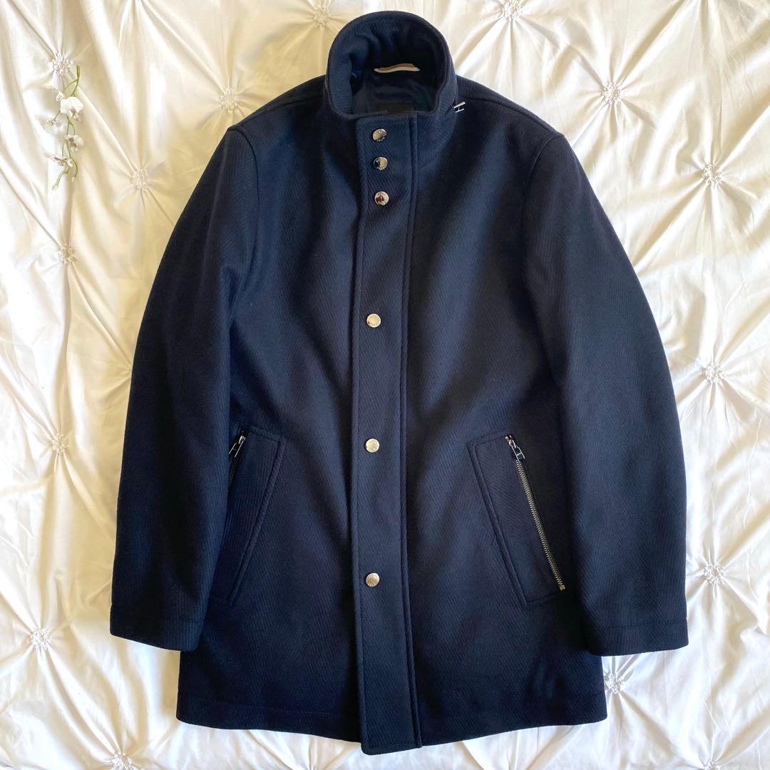 SSS 極上カシミヤ✨ HUGOBOSS ヘリンボーン ジャケット