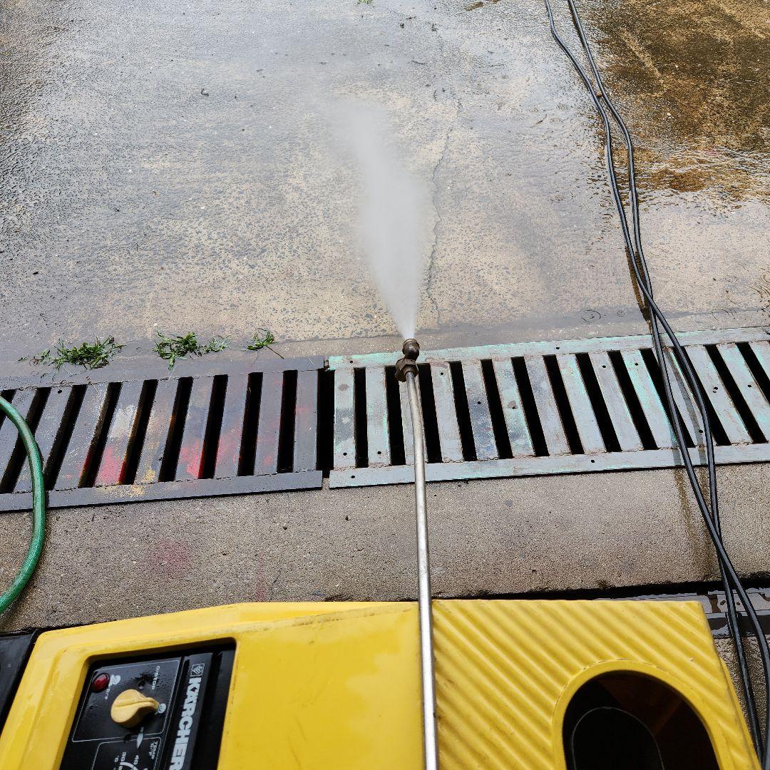 ★★ケルヒャー冷、温水高圧洗車機★★100V