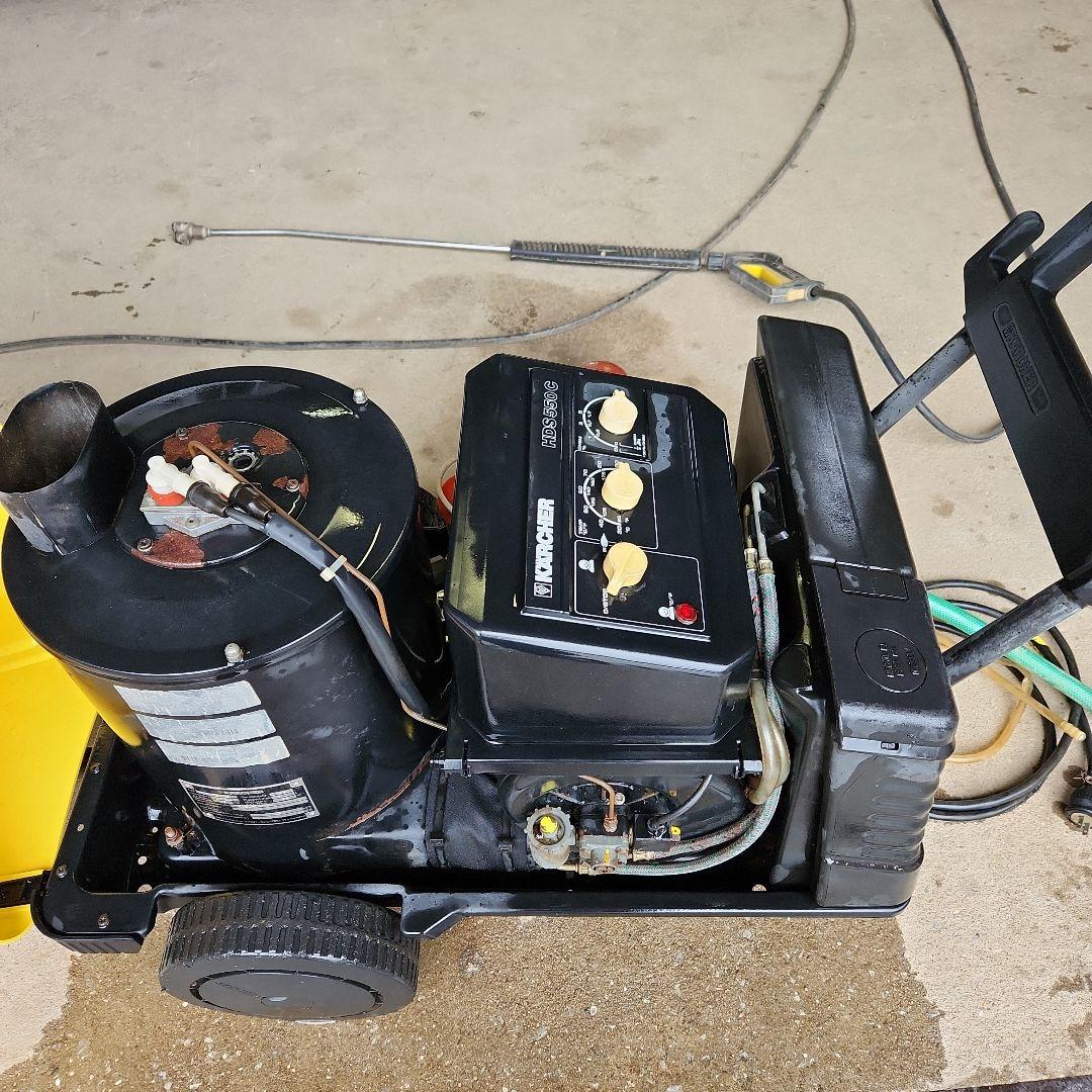 ★★ケルヒャー冷、温水高圧洗車機★★100V