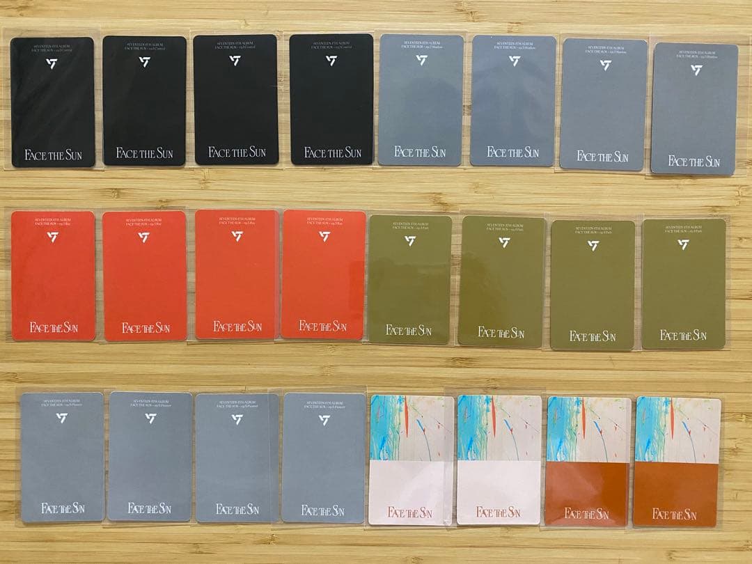 SEVENTEEN ドギョム Face the Sun トレカ コンプ