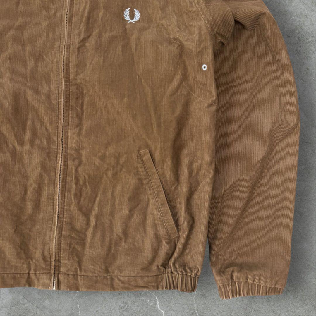 希少 FRED PERRY コーデュロイ ジャケット ブルゾン ブラウン