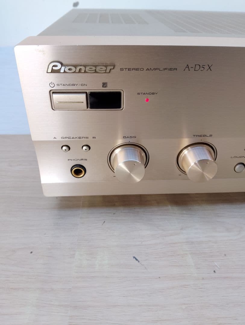 パイオニアプリメインアンプ「Pioneer A-D5X」動作品(よ39)