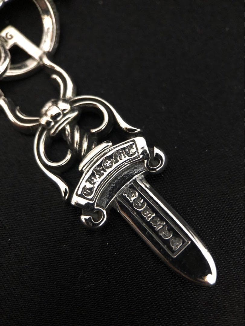 シルバー925 トリンケッツ　ペンダントトップ　ダガー　クロス　15 7916