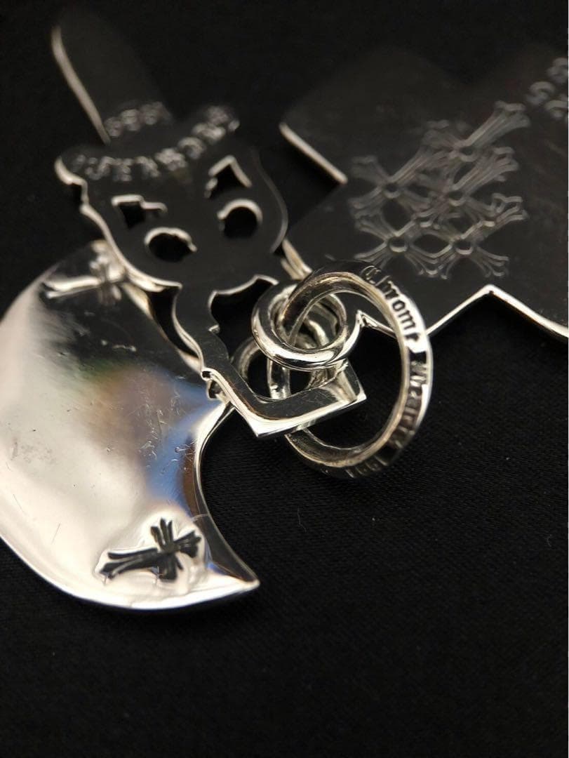 シルバー925 トリンケッツ　ペンダントトップ　ダガー　クロス　15 7916