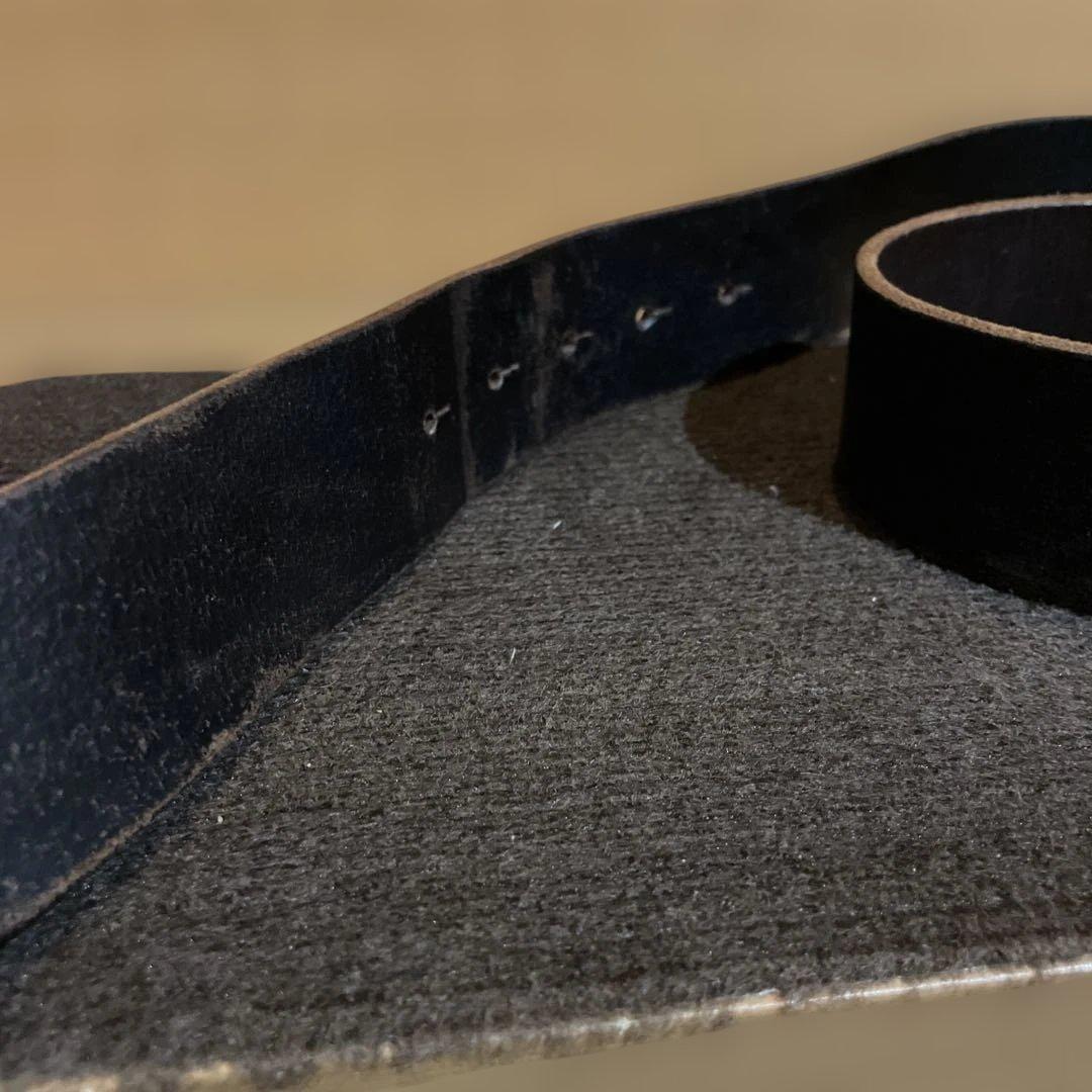 ドルチェ＆ガッパーナ　アンティーク　バックルベルト　革