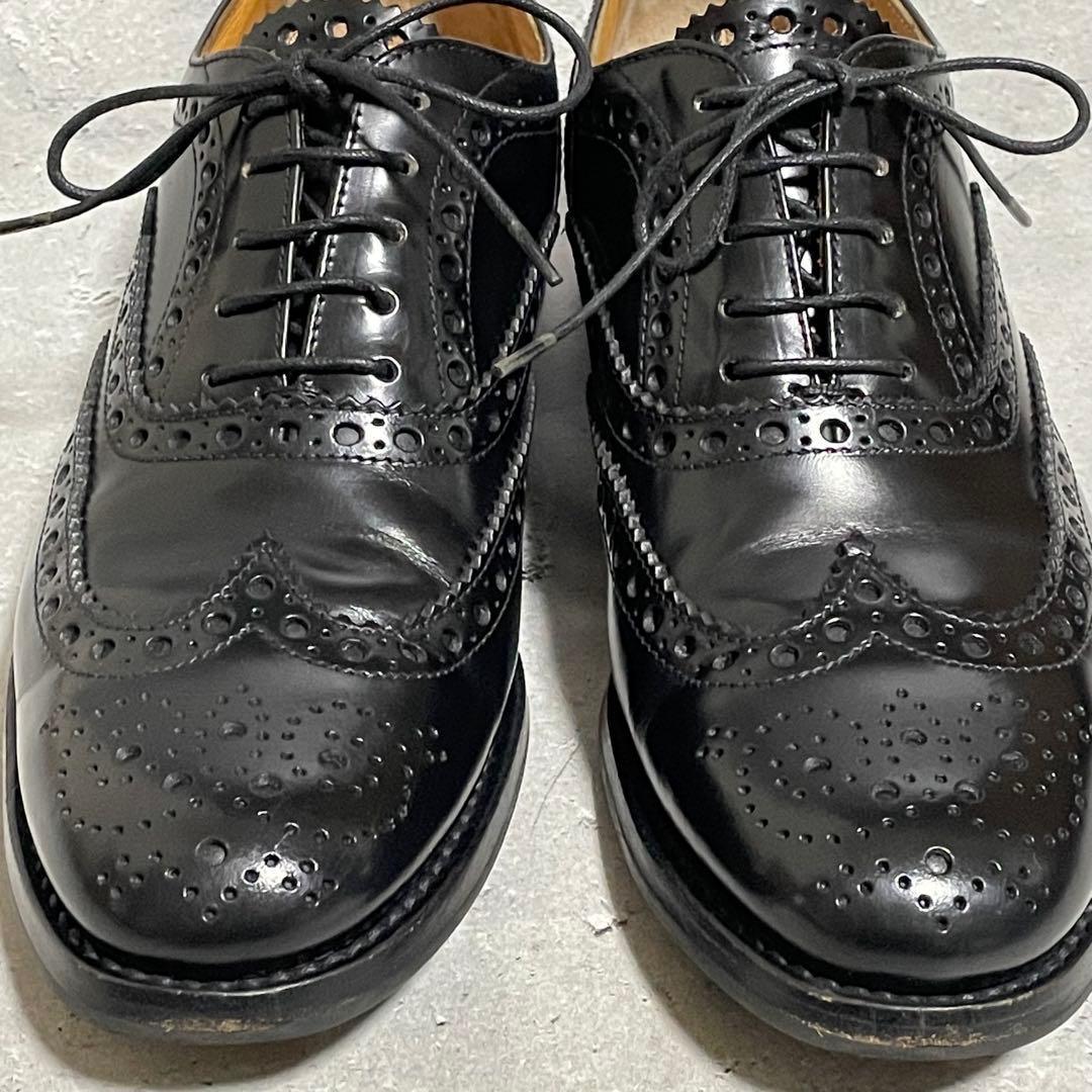 チャーチ　church's　革靴　レザードレスシューズ　バーウッド　黒　36.5