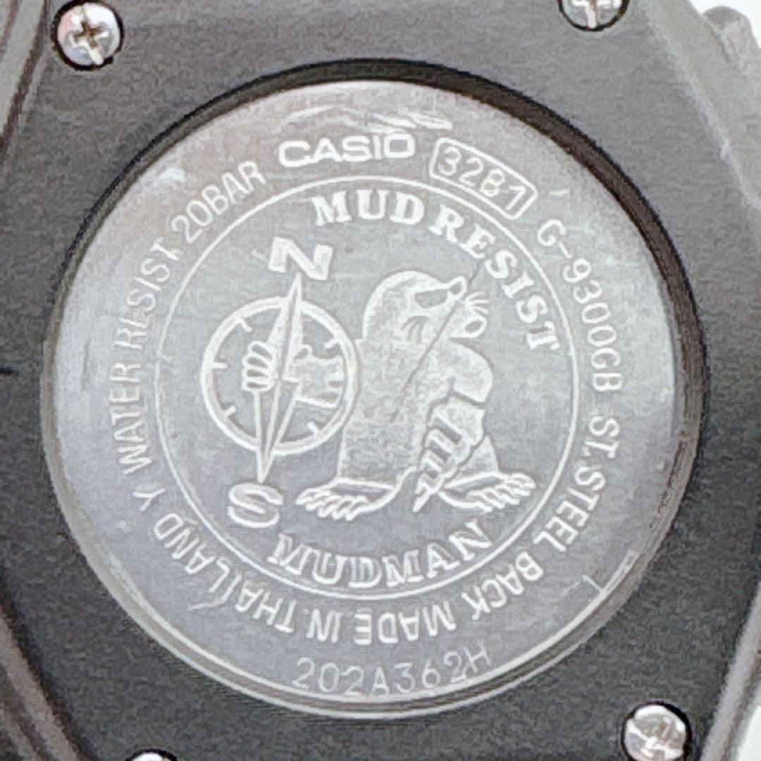 【動作品】CASIO G-SHOCK G-9300GB-1 マッドマン 黒金