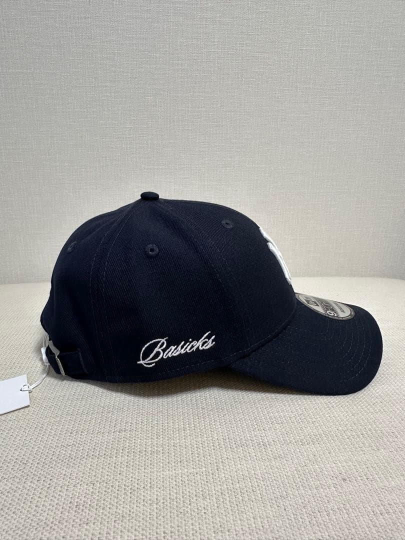 【新品タグ付】BASICKS × New Era ハートキャップ♡ ネイビー×白