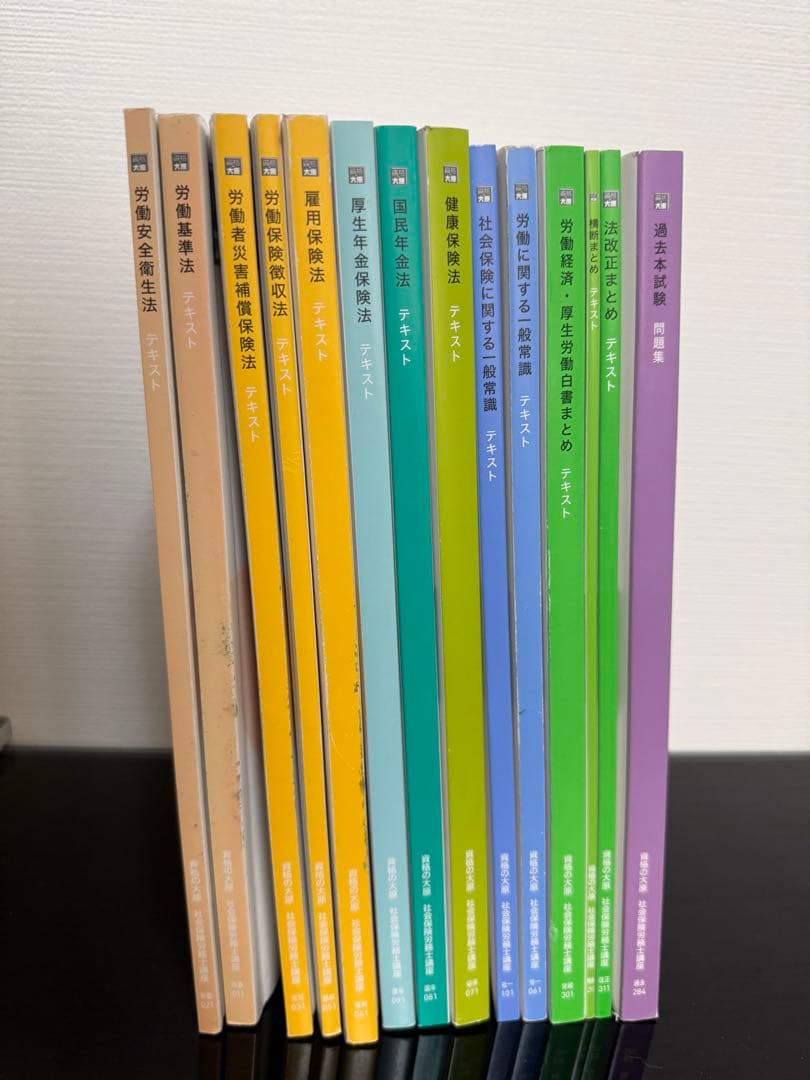 資格の大原【講義DVD付き】2023年社労士合格コース一式　テキスト＆問題集