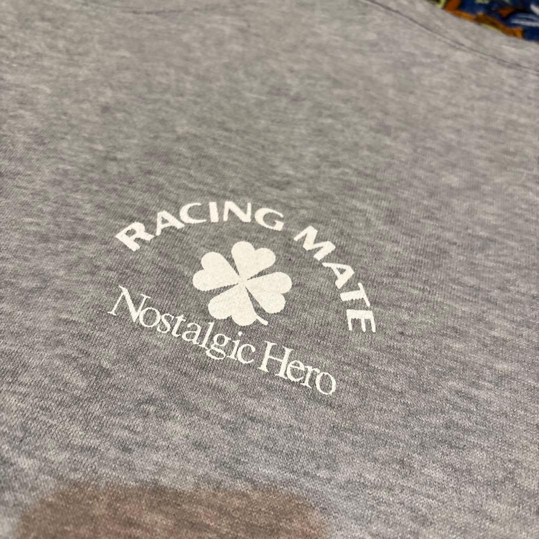 90s〜　USA製　LOOKタグ　スエットシャツ　ビンテージ　クローバープリント