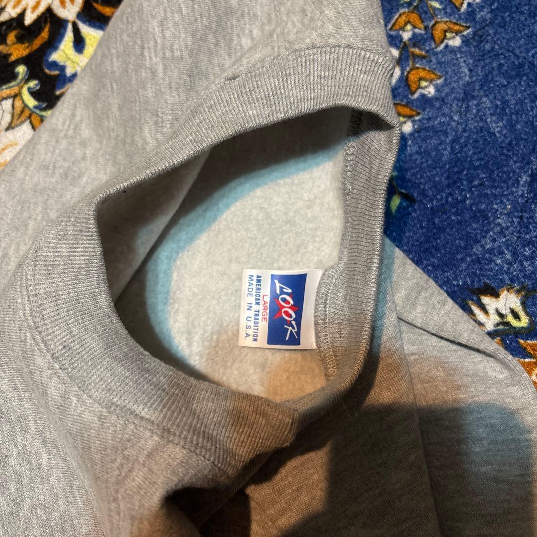 90s〜　USA製　LOOKタグ　スエットシャツ　ビンテージ　クローバープリント