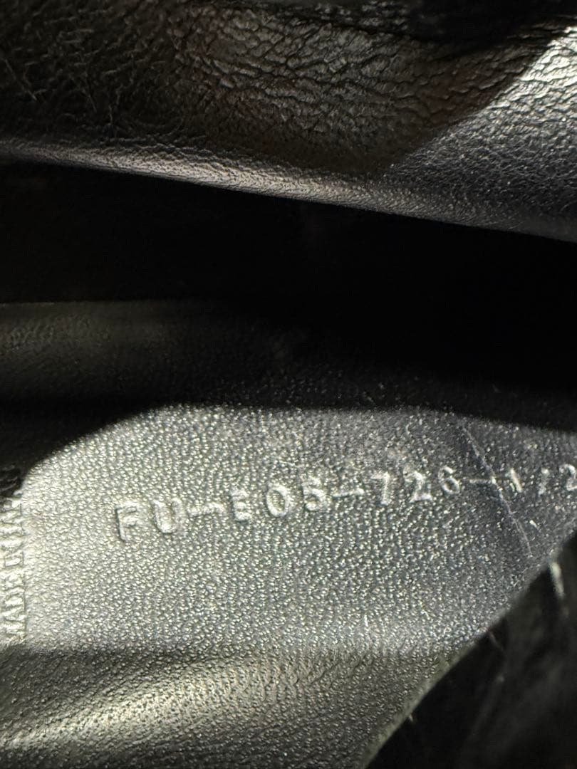 ヨウジヤマモト 03aw ロングレザーブーツ