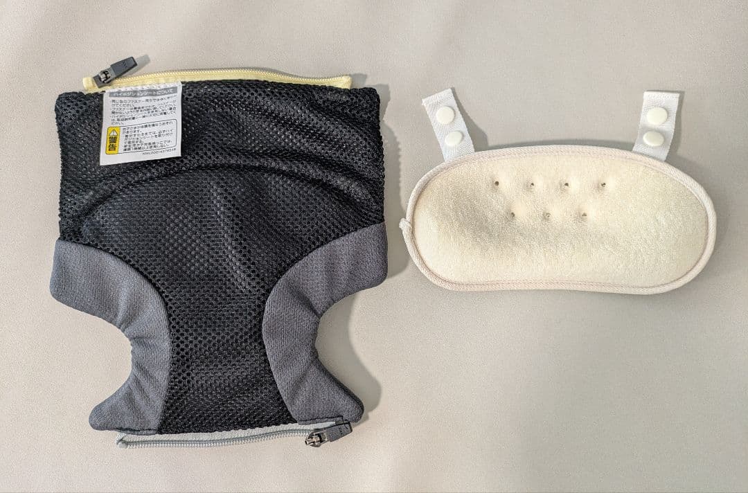 【室内数回使用のみ】Aprica(アップリカ) 抱っこ紐 ラクリス ダークグレー