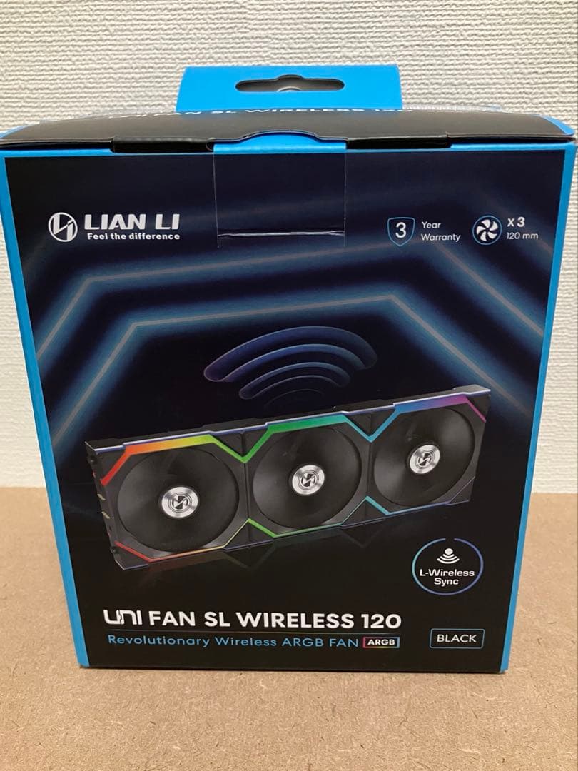PC用ファン・クーラー LianLi UNI FAN SL WIRELESS 120 3Pack