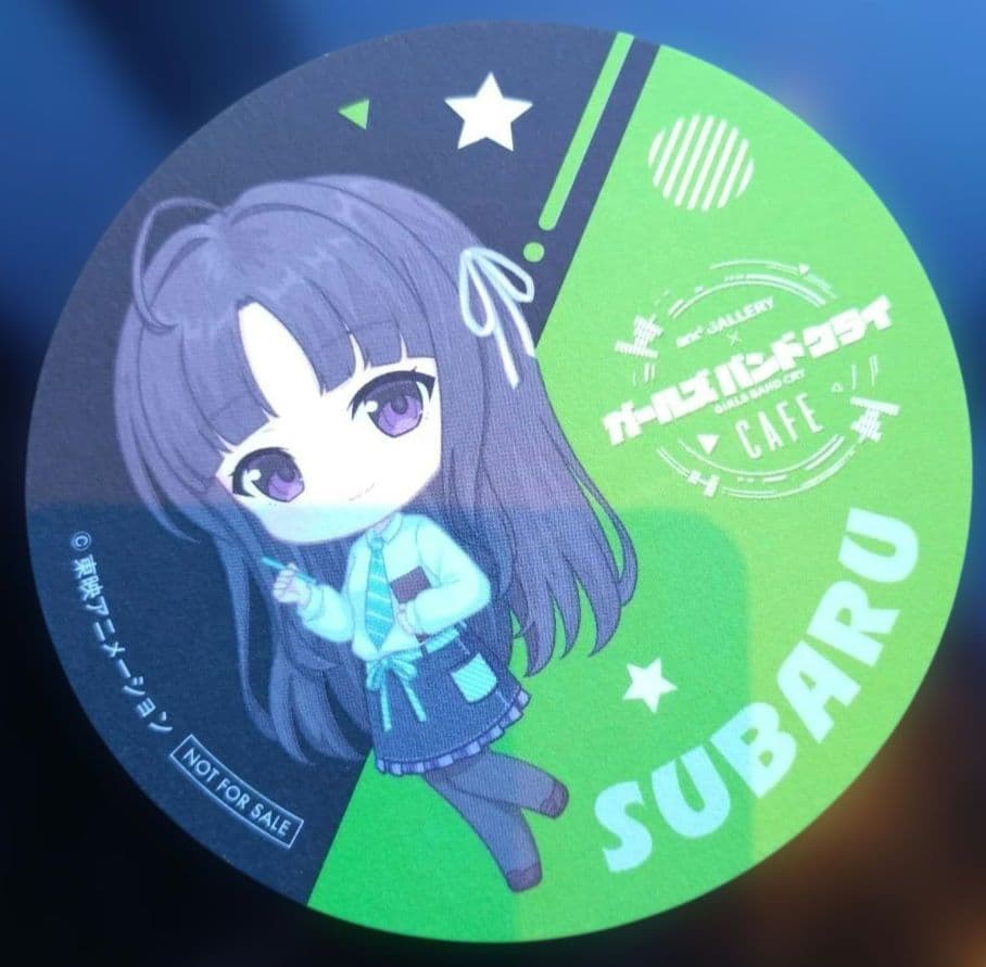 ガールズバンドクライ and GALLERY コラボカフェ　安和すばる 8セット