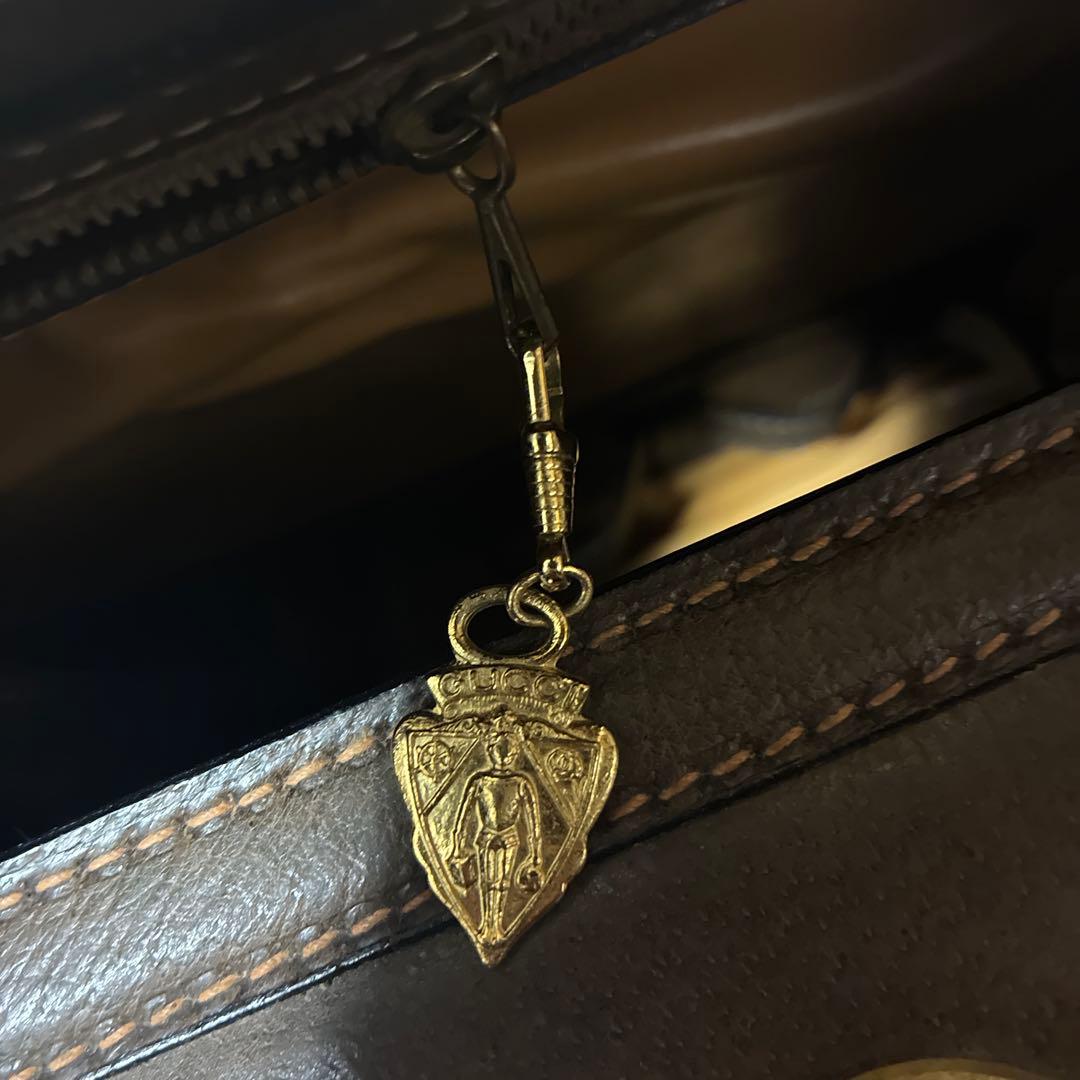 【GUCCI】メイクボックス　シェリーライン　80'S OLD GUCCI