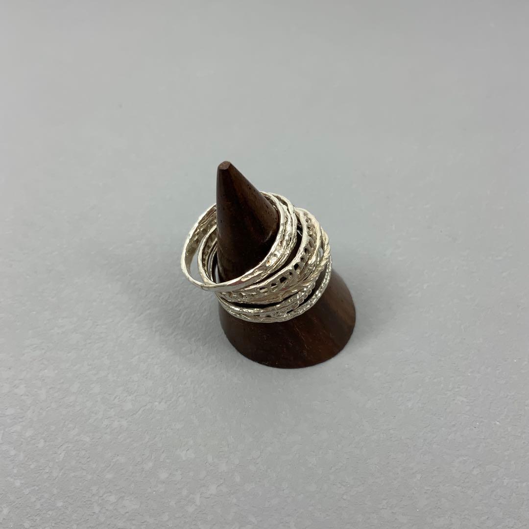 KAORU アトリエカオル　シルバー 指輪　4本セット　約13〜14号