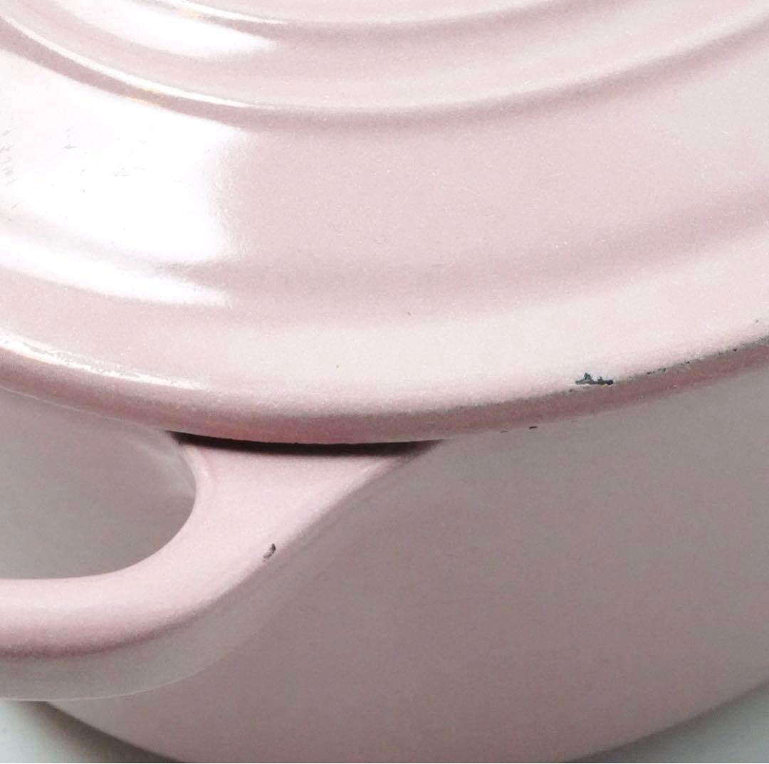 【美品】LE CREUSET　ココット オーバル シフォンピンク　25cm