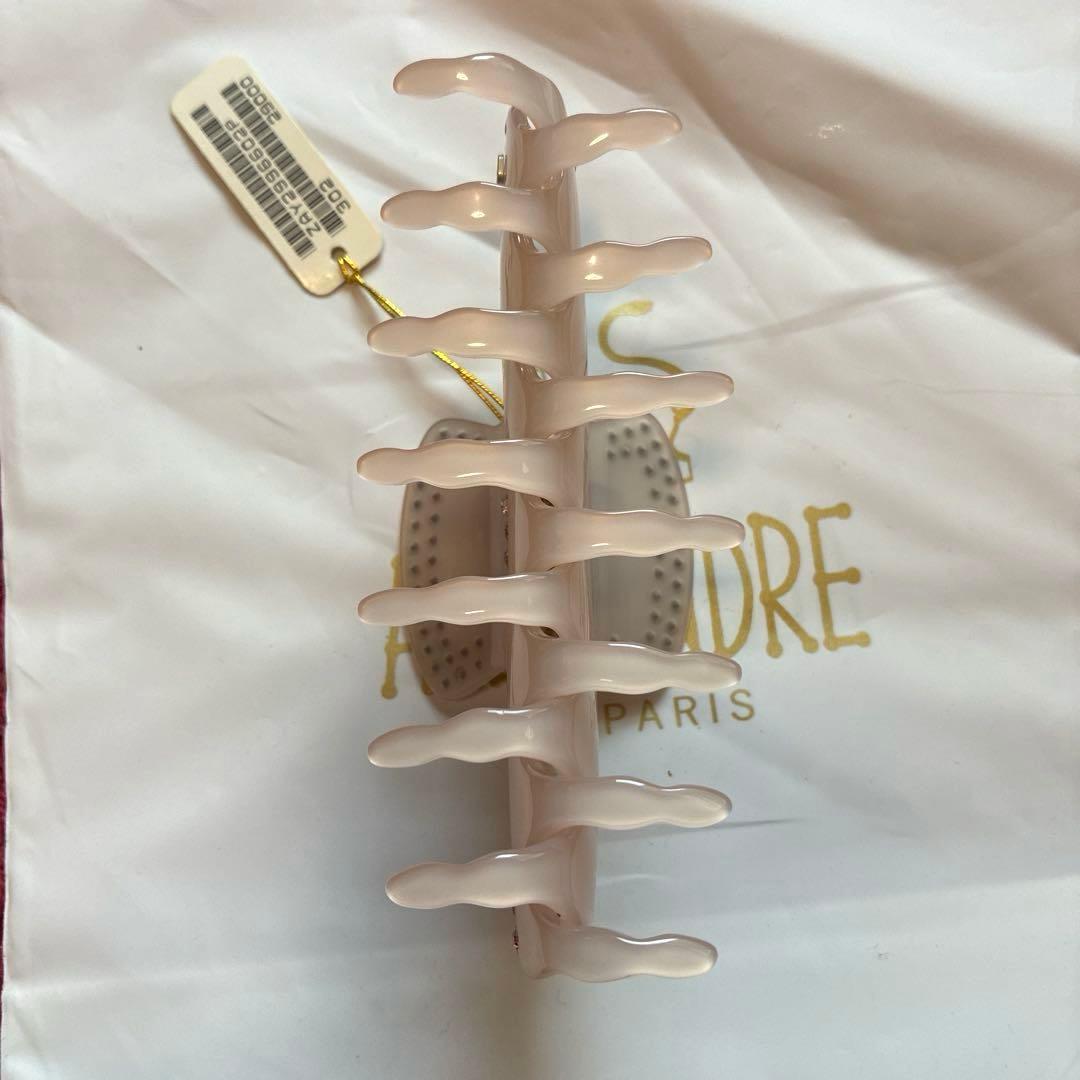 アレクサンドルドゥパリ　Ｌクリップ　ピンク　バナナクリップ