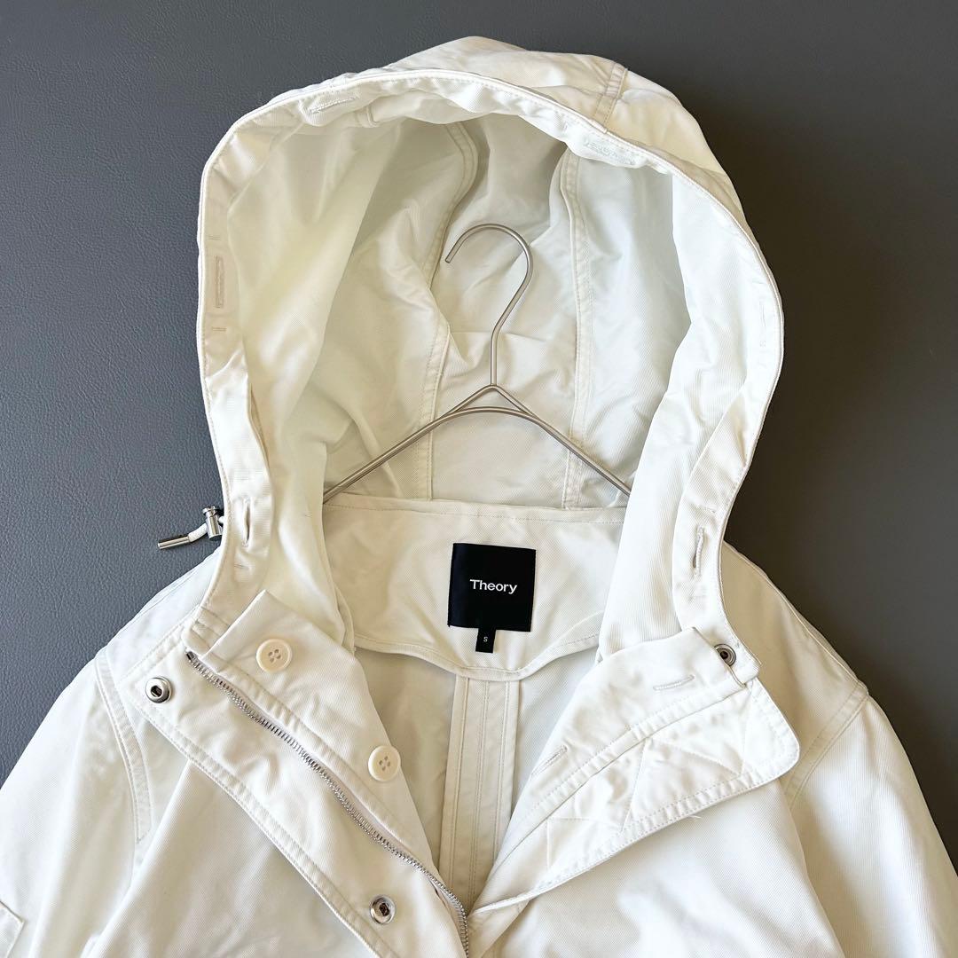 3009yセオリー ツイルナイロンウィンターパーカーモッズコート 定価10万