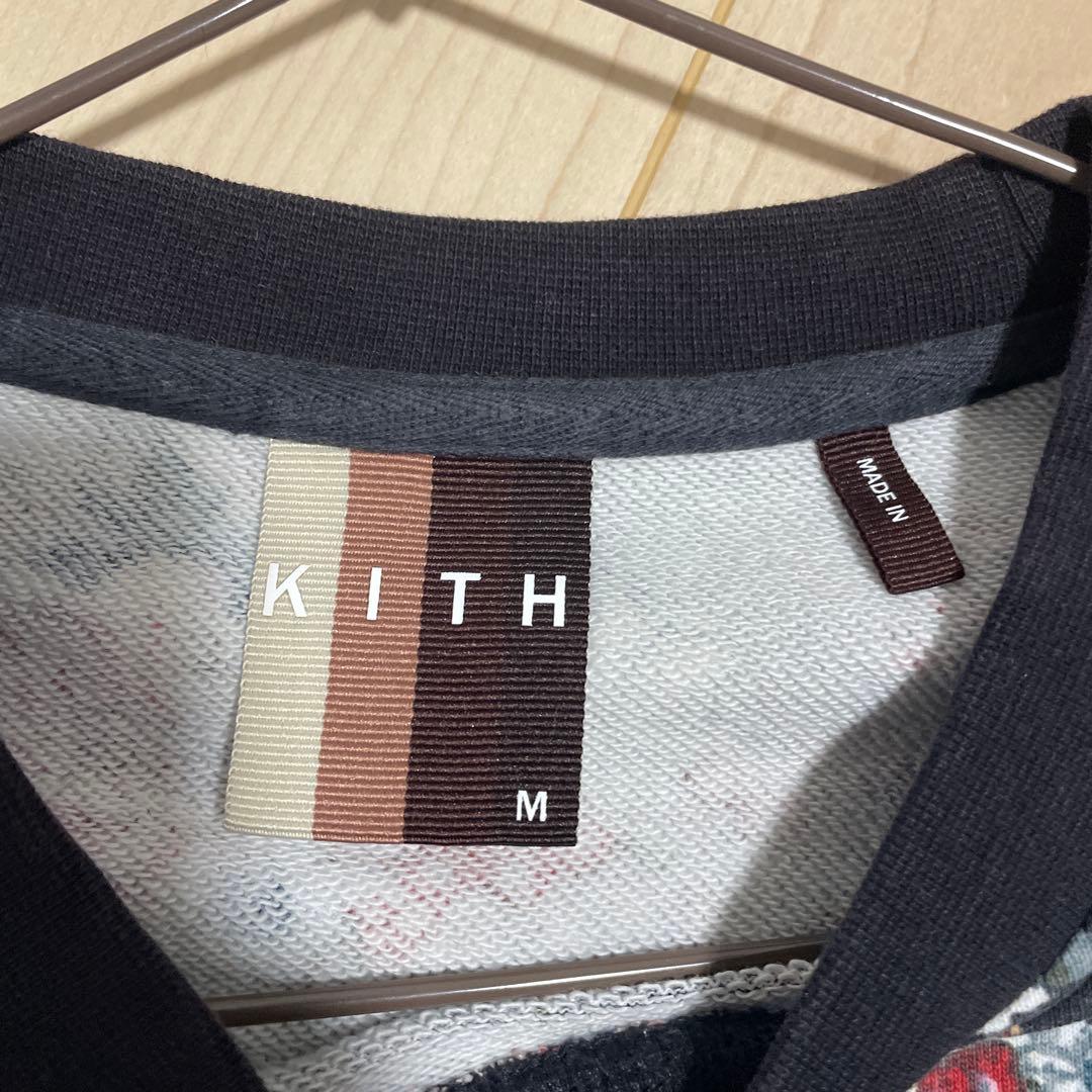 KITH Floral Panel Crewneck Mサイズ美品