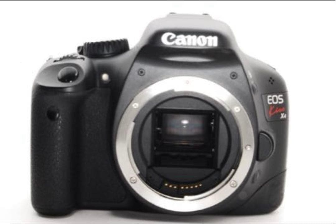 保証付きデジタル一眼レフダブルレンズセットCanon kiss X4