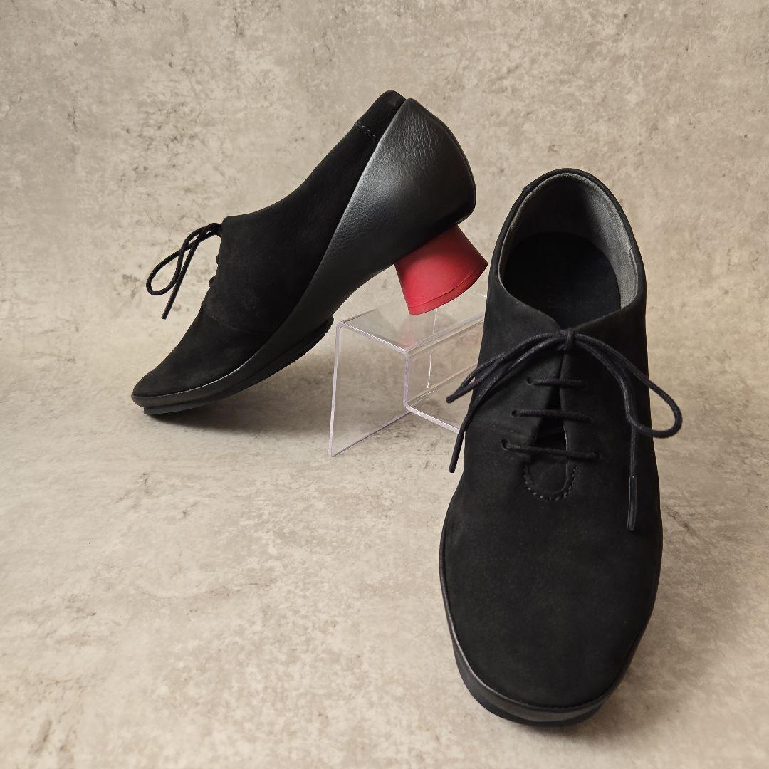 未使用★ CAMPER カンペール ALRIGHT ブラック レースアップ 24