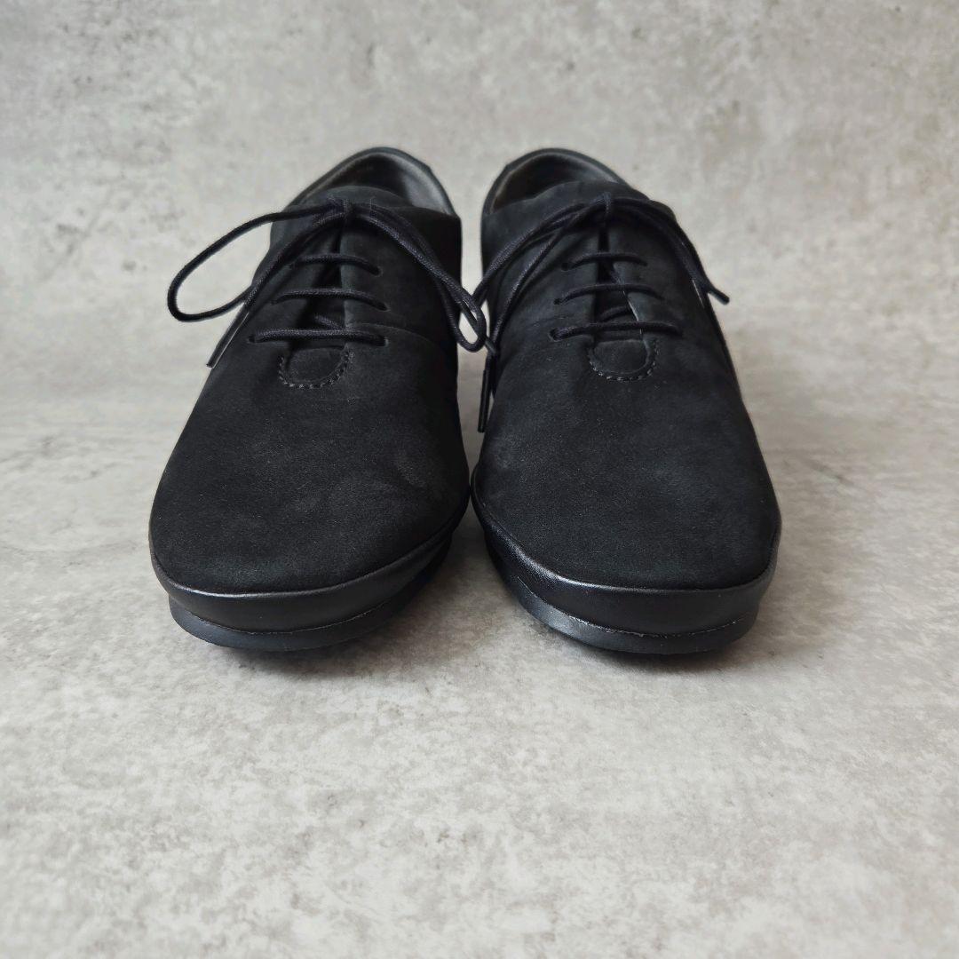 未使用★ CAMPER カンペール ALRIGHT ブラック レースアップ 24