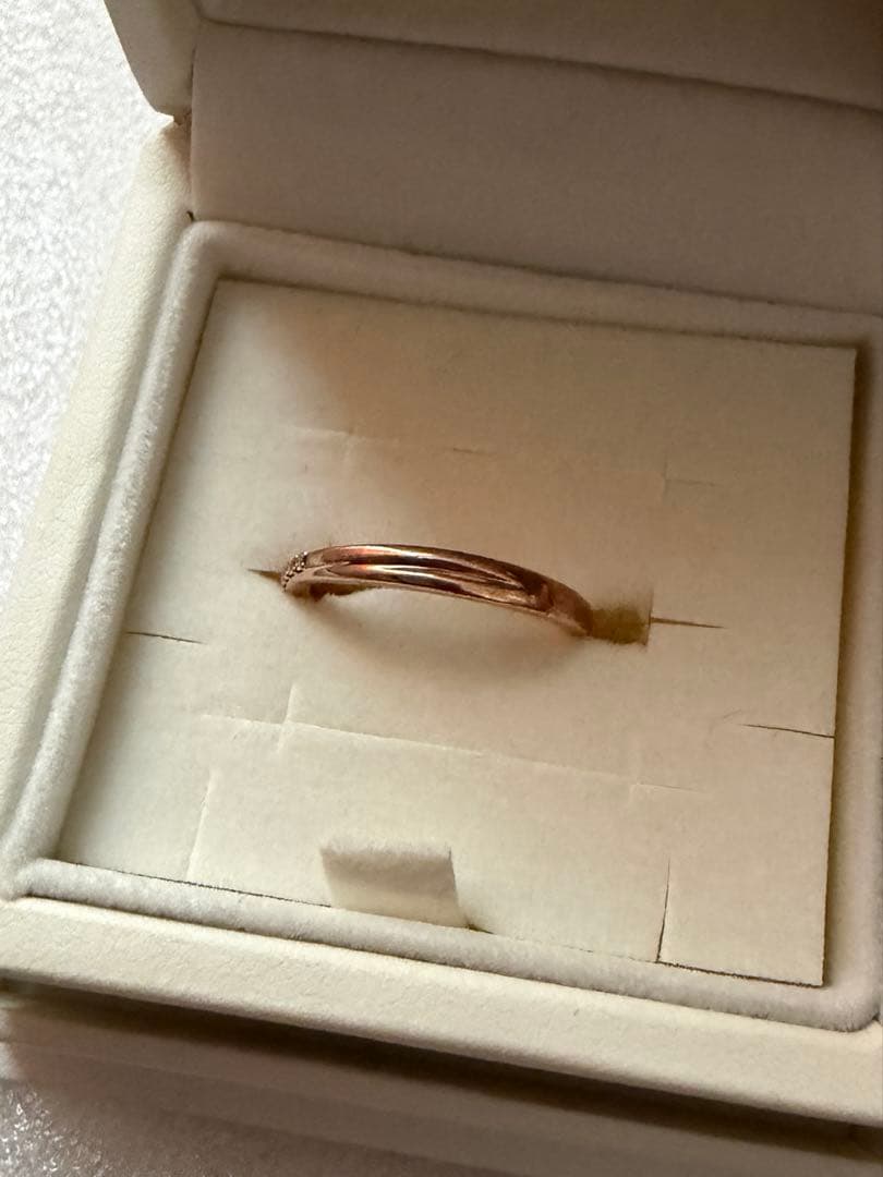 お値下げ中！　canal4℃ K10ピンクゴールド　サイズ9号