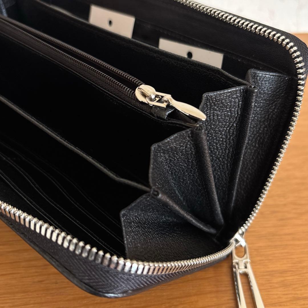 新品◆Maturi JAPAN◆ナイルクロコ革パッチワーク長財布 クロコダイル