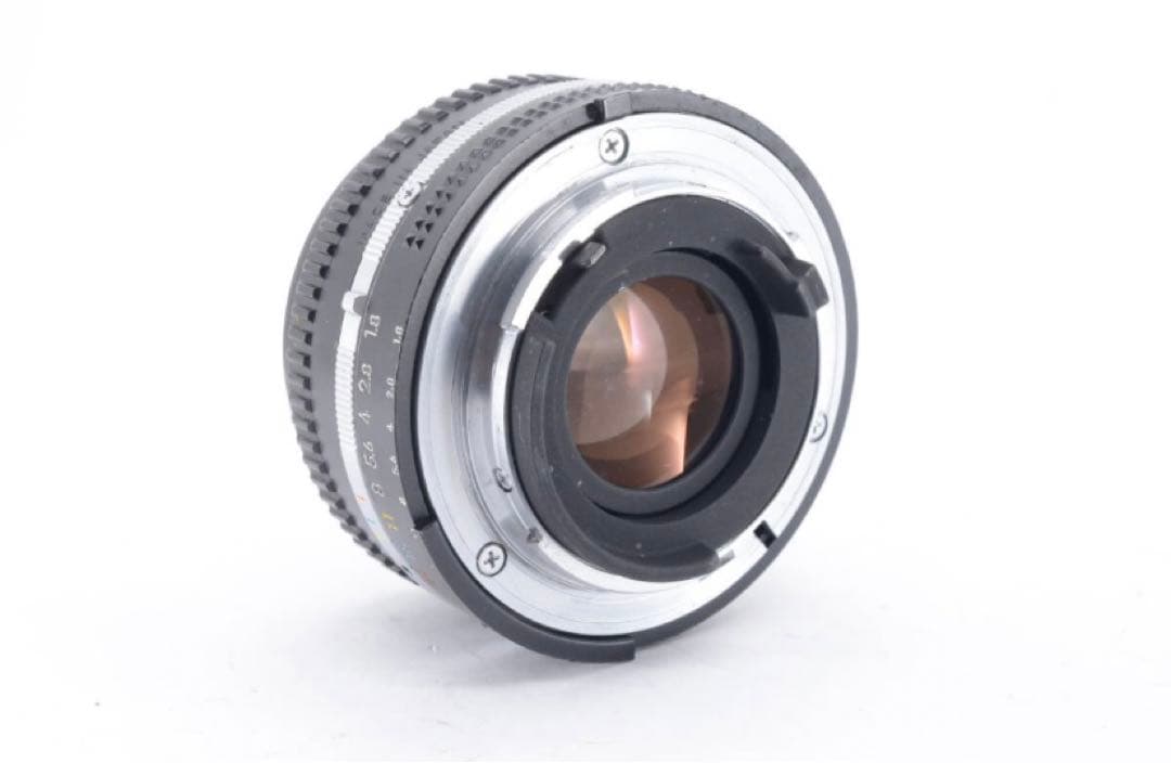 Nikon Ai-S NIKKOR 50mm F1.8 パンケーキレンズ MF