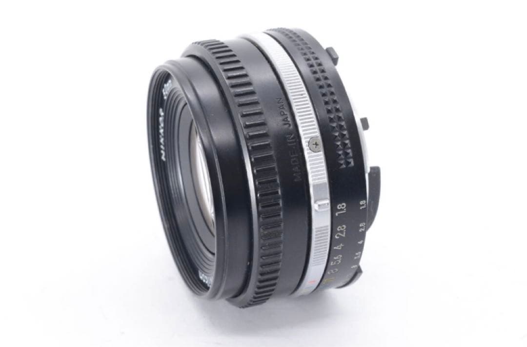 Nikon Ai-S NIKKOR 50mm F1.8 パンケーキレンズ MF