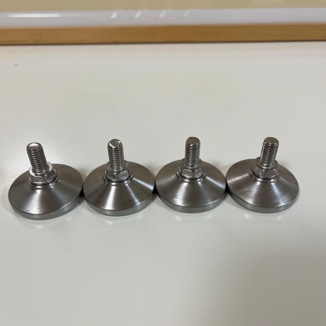 MUJI 無印良品 ステンレスユニットシェルフ 追加用帆立中2本 クロスバー1本