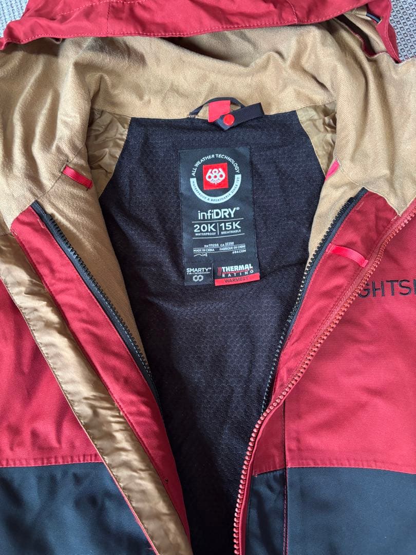 シックスエイトシックス　686 Form Jacket Lサイズ