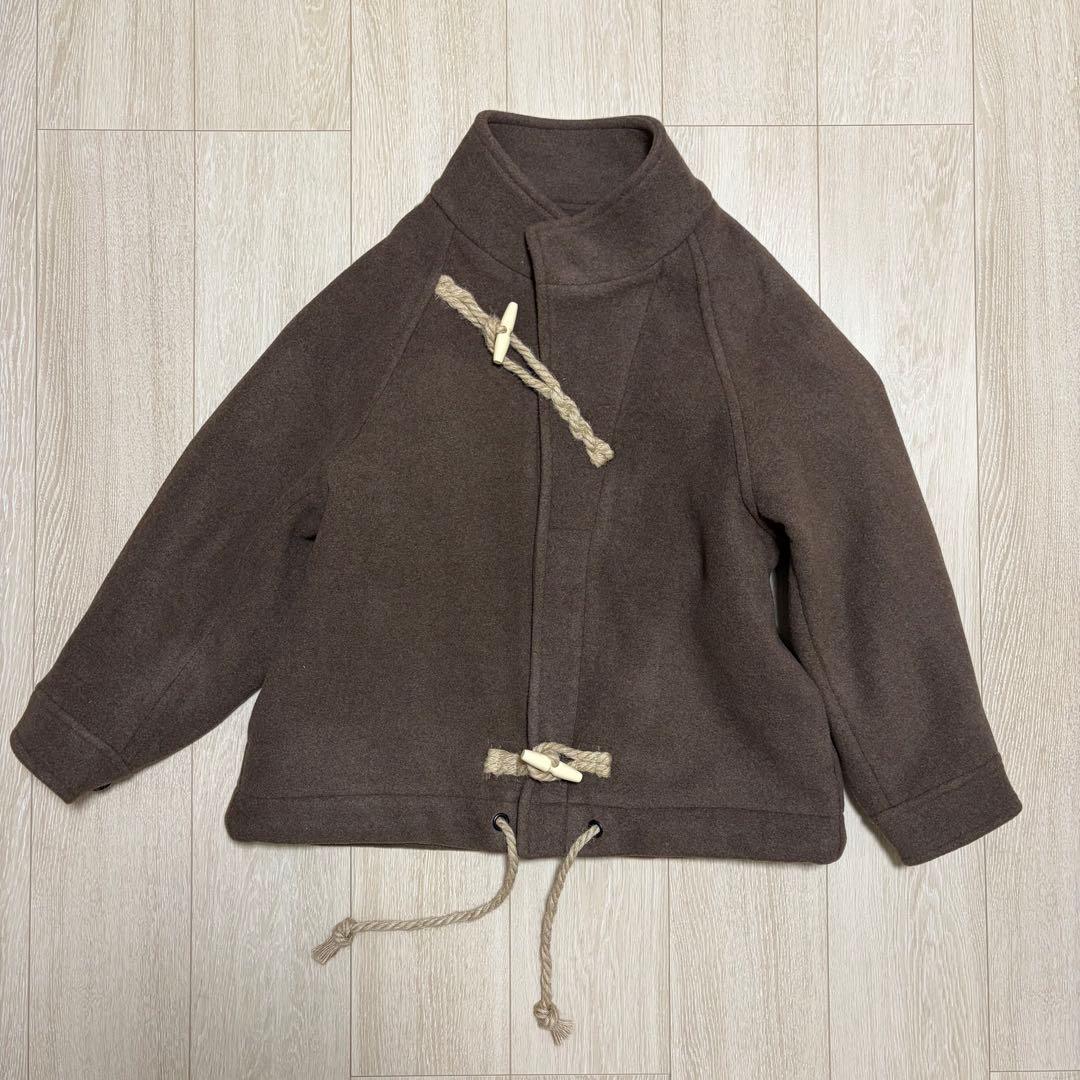 El mar / ウールスタンドカラーダッフルジャケット