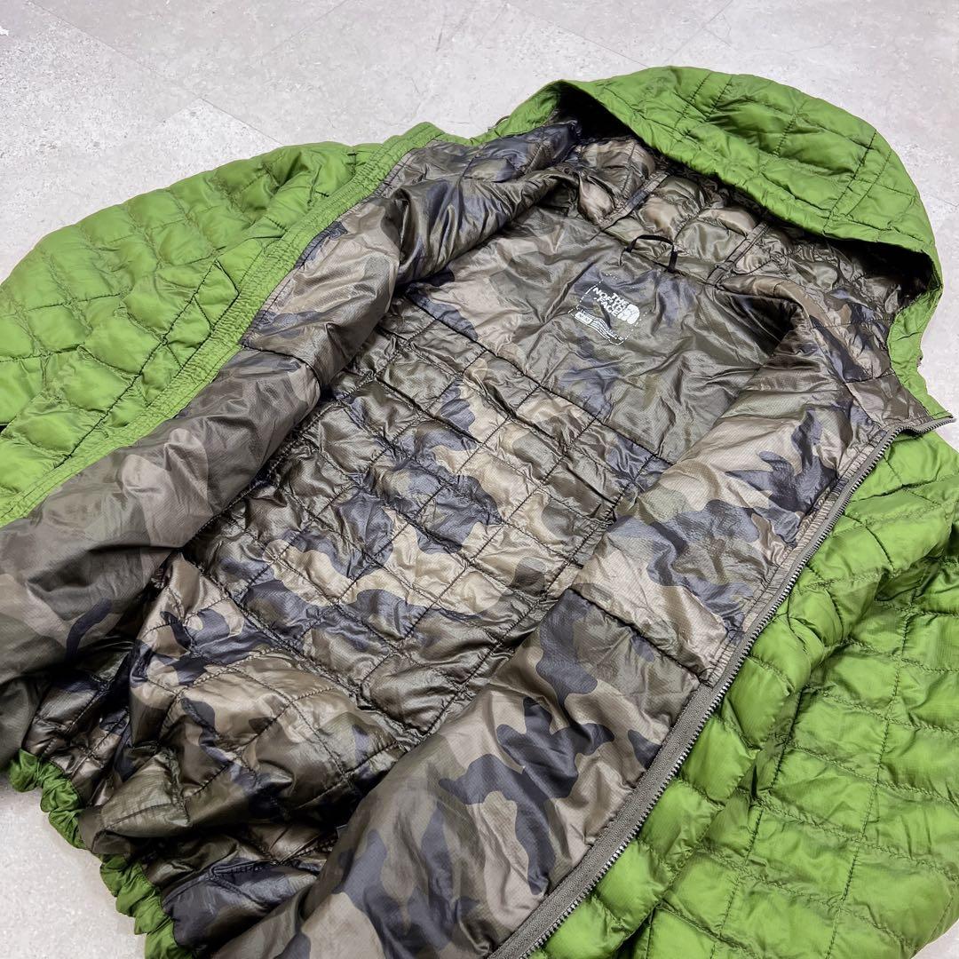 【廃盤】the north face down jacket green